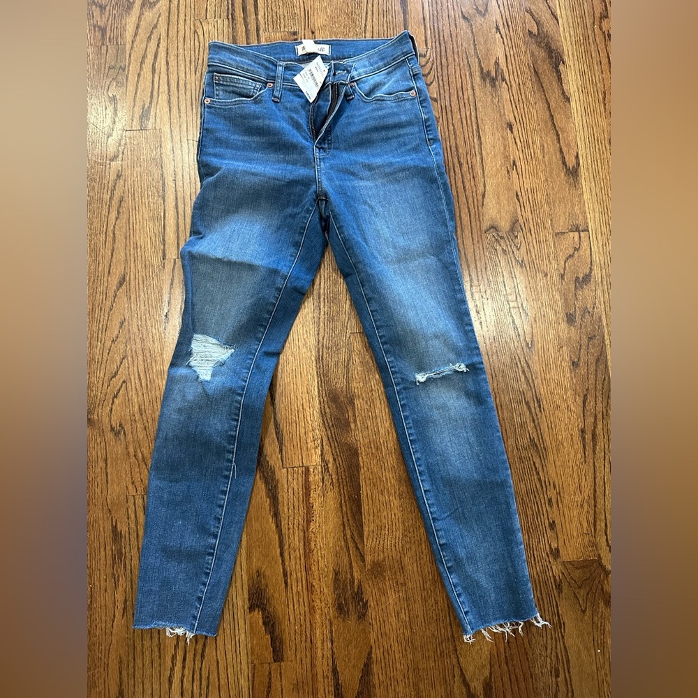 BNWT Madewell 9" Mid-Rise Skinny Jeans Size 26